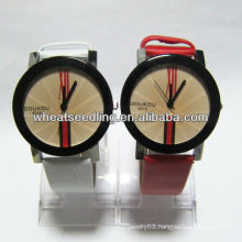 good quality couple wrist watches for lover gift leather watch strap